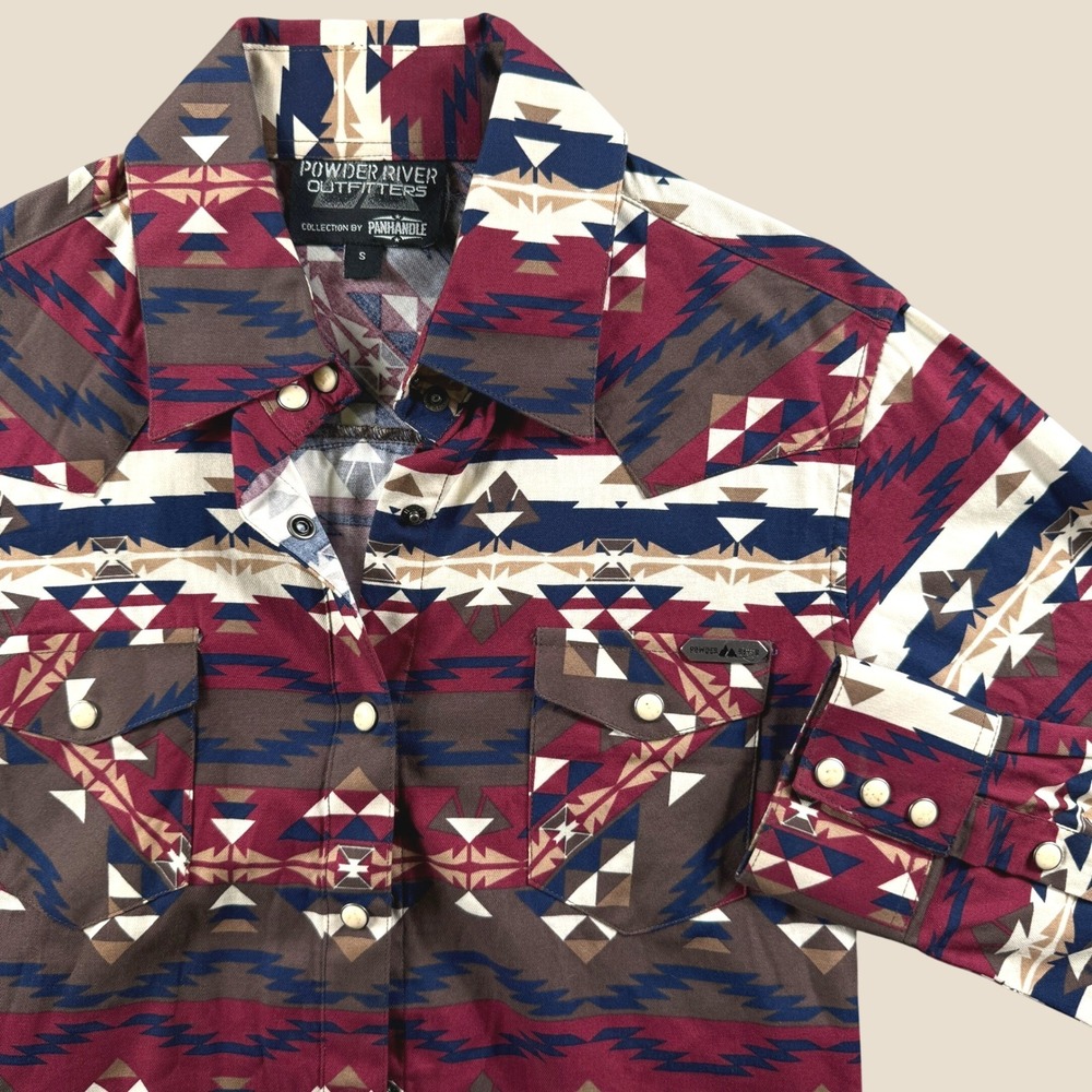 Powder River Outfitters Western Shirt Women S Pearl Snap Barrel Racer Southwest